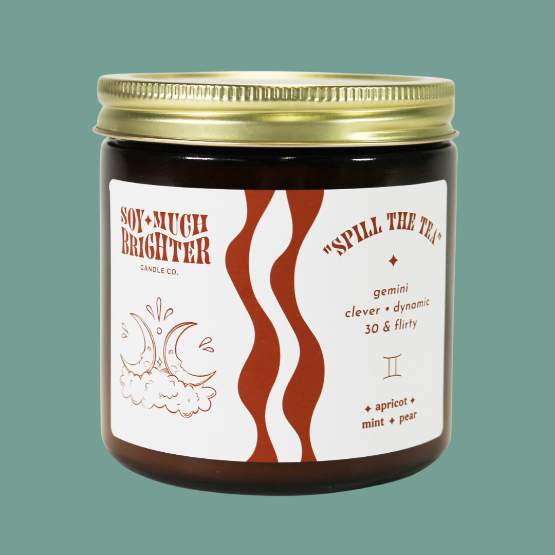 Gemini Zodiac Soy Candle
