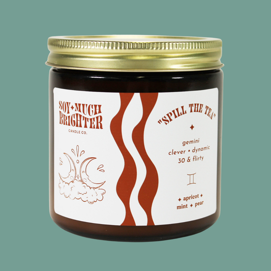 Gemini Zodiac Soy Candle