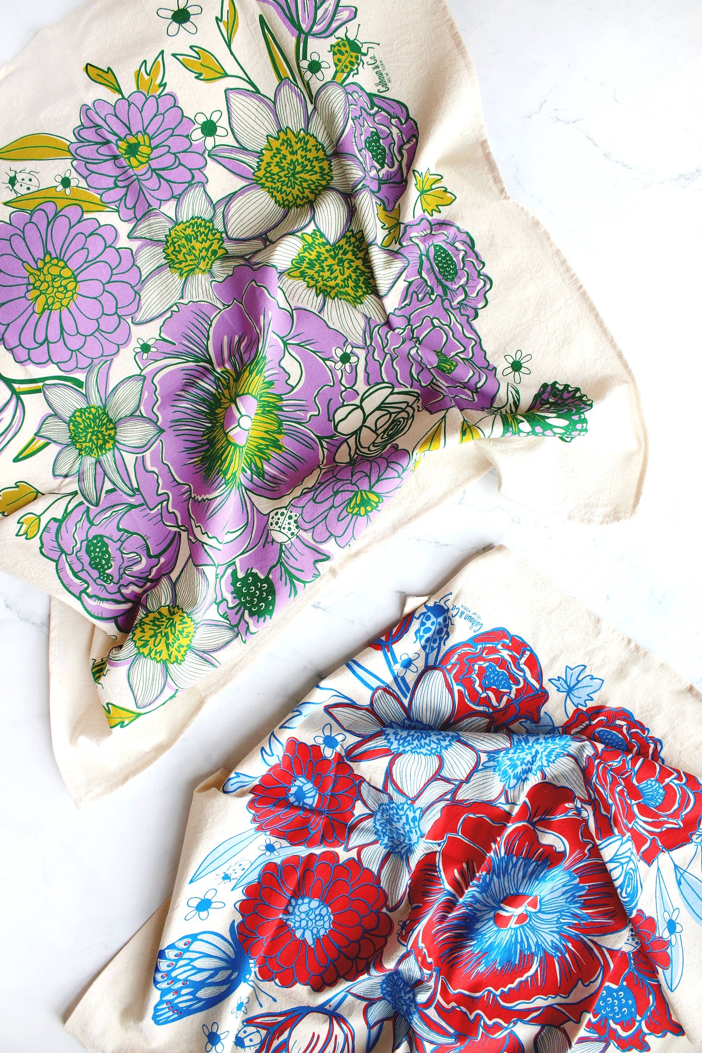 Dream Garden Tea Towel