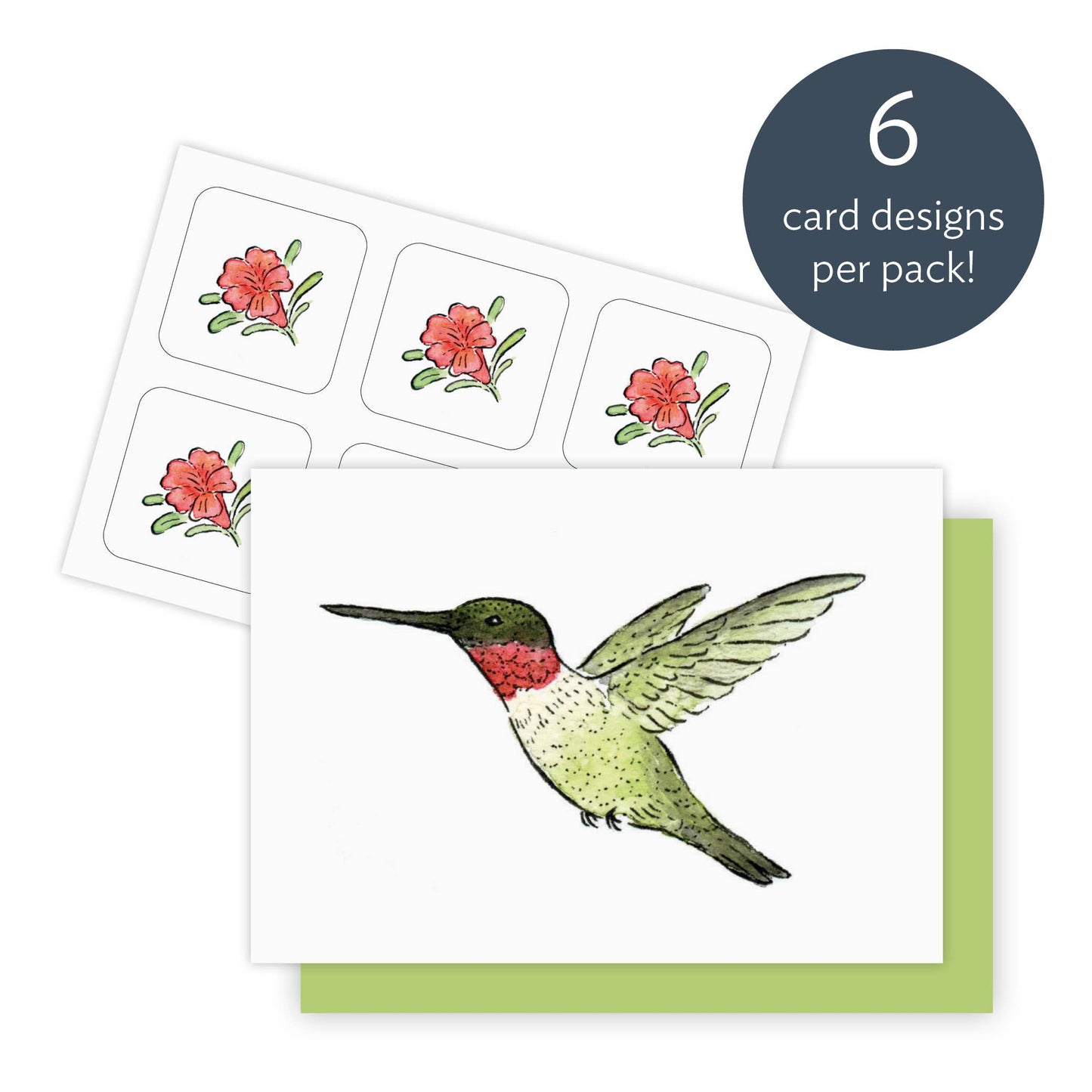 Hummies – Mini Note Cards 