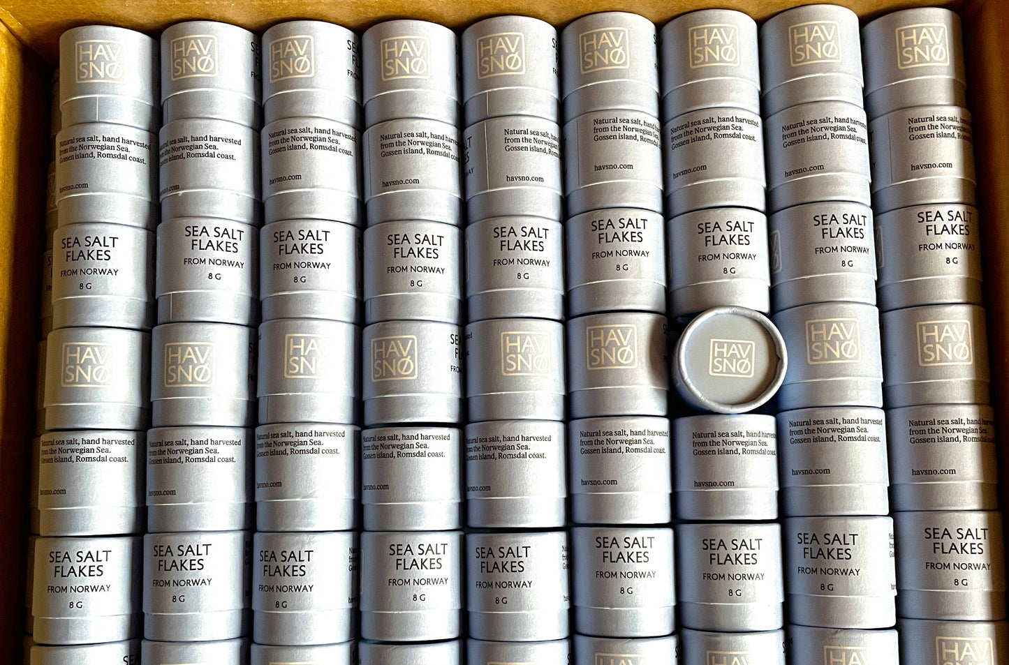Havsnø To Go! Sea Salt Flakes | 8g Mini 