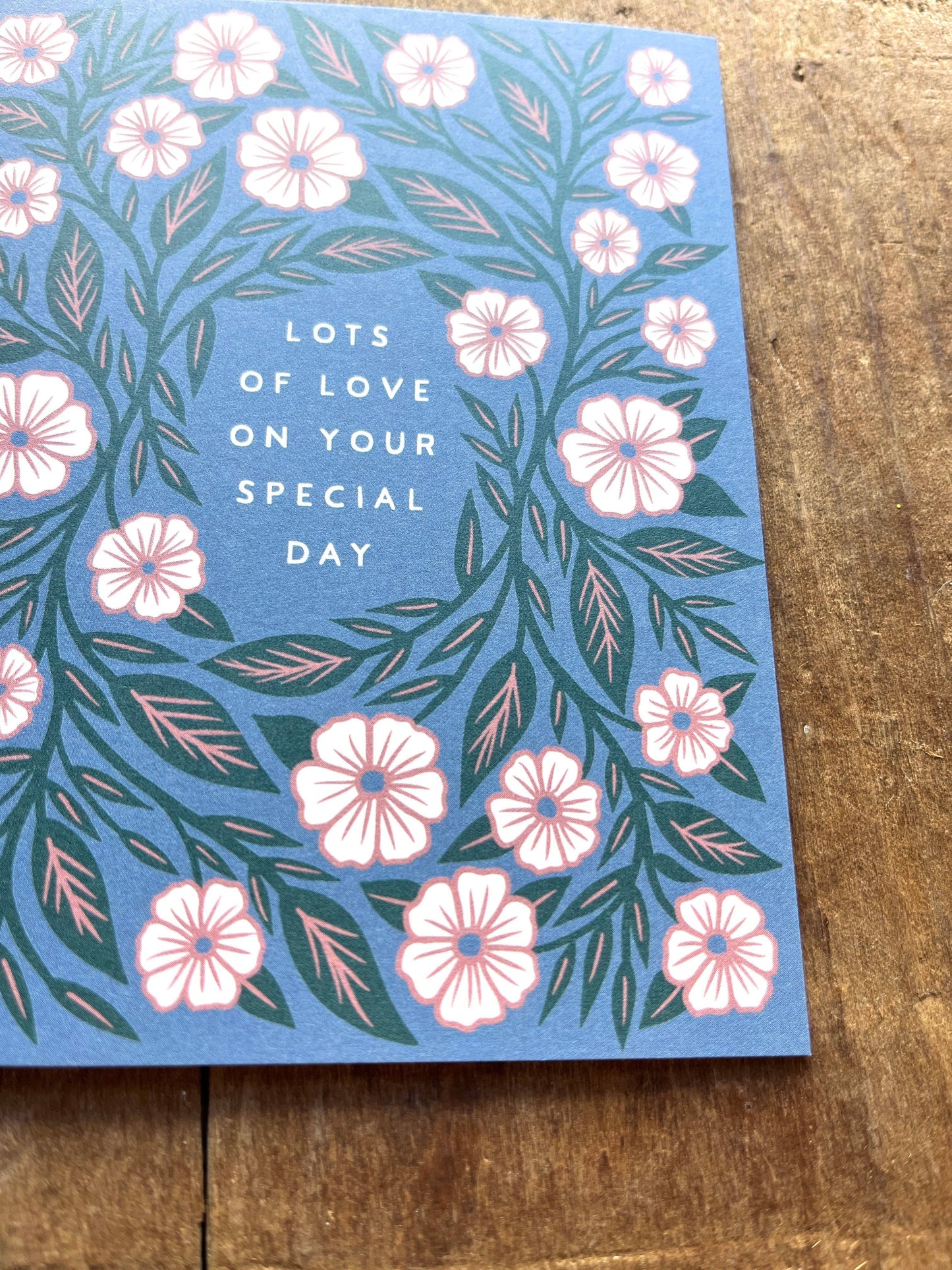 "Lots of Love on Your Special Day," Greeting Card