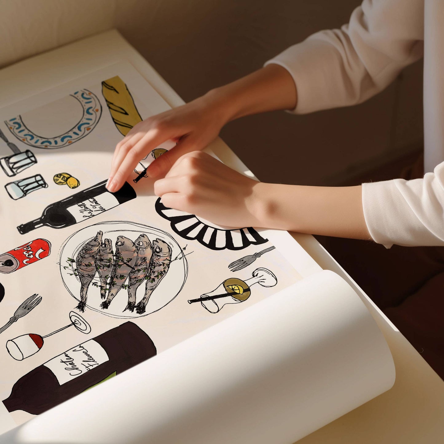 "Coke and a Smile", Giclée Fine Art Print